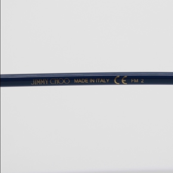 NEW JIMMY CHOO SUNGLASSES JIMMY CHOO LETI/S LKS BLUE WOMEN’S EYEWEAR JIMMY CHOO - Picture 10 of 11